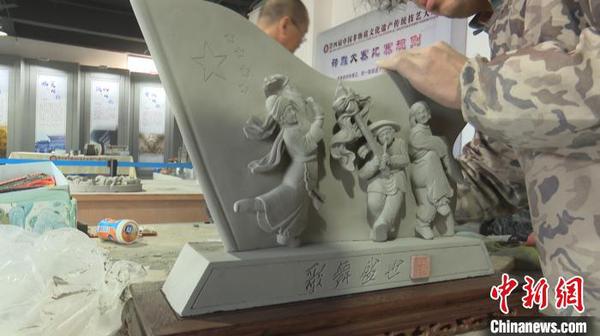 全国砖雕传统技艺大赛在黄山开赛(图1)