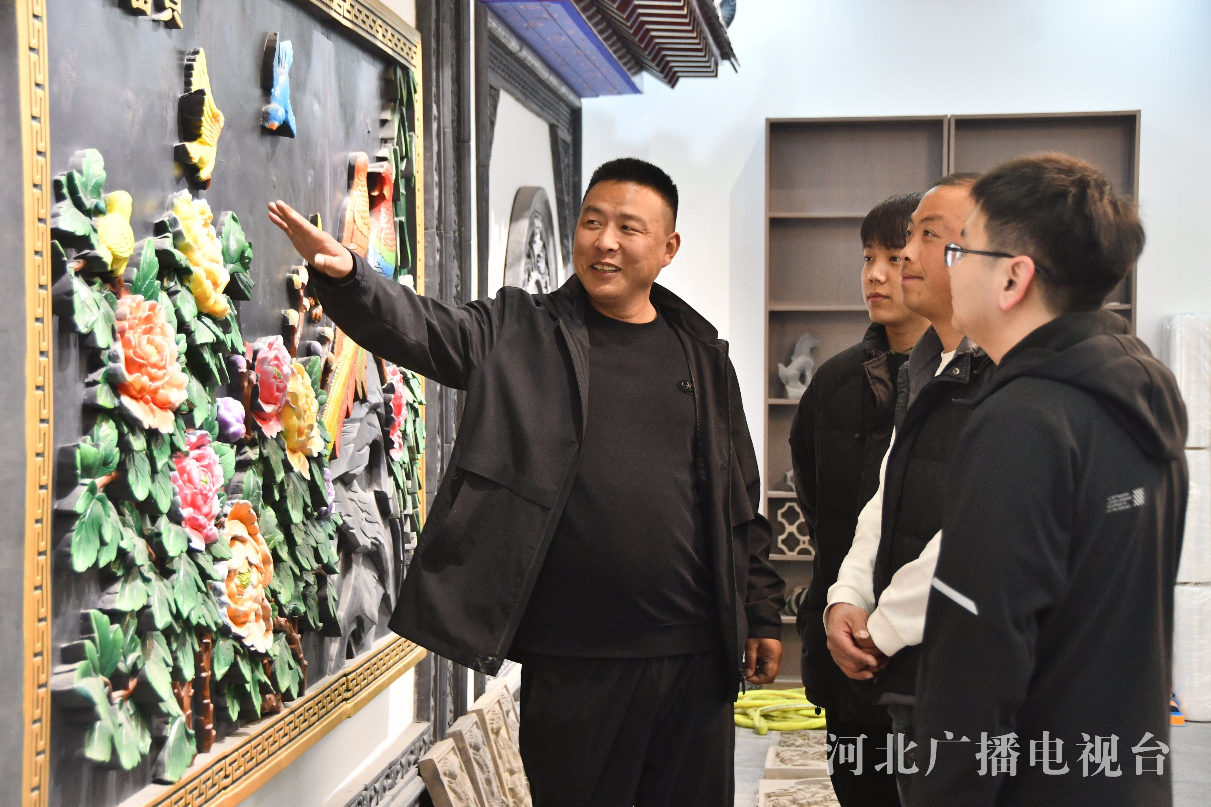 河北永年：砖雕产业开出致富“幸福花”(图1)